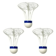 Windproof Outdoor Shuttlecocks 3PCS, For Training Badminton Nylon Ball